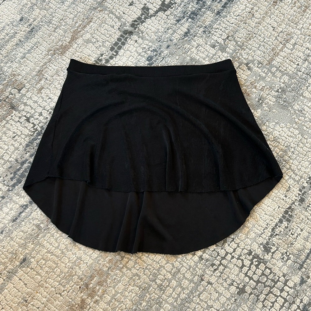 Black ballet skirt